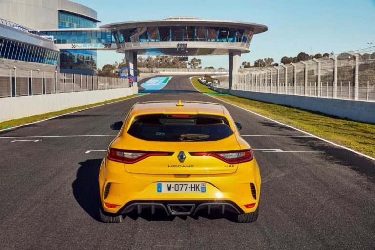 2018 - Essais presse Nouvelle Renault MEGANE R.S. chassîs Cup en Espagne