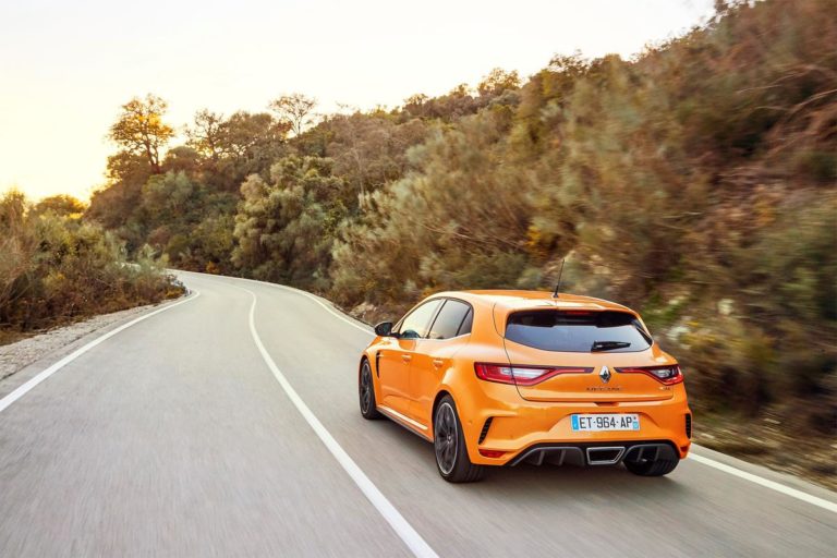 2018 - Essais presse Nouvelle Renault MEGANE R.S. chassîs Sport en Espagne