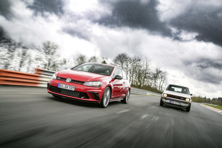 Volkswagen Golf GTI Clubsport S and Volkswagen Golf GTI (Mk1)