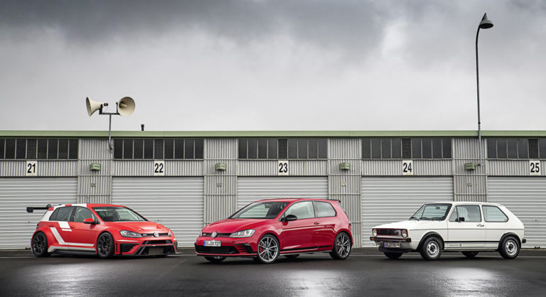 Volkswagen Golf GTI Clubsport S, Volkswagen GTI TCR and Volkswagen GTI (Mk)